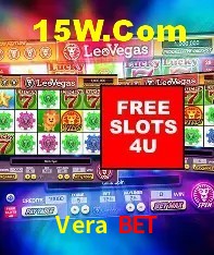 Interface moderna da plataforma Vera Bet